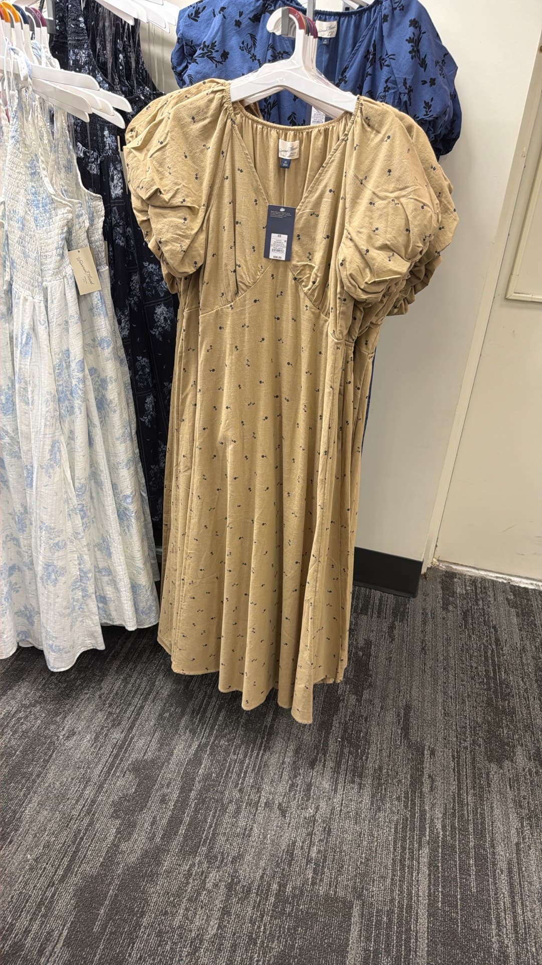Chic Puff Sleeve Dress