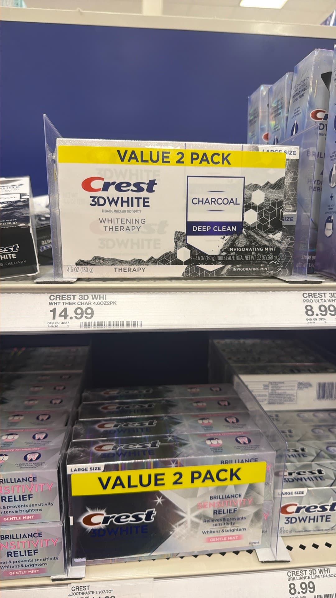 Crest 3D White Toothpaste