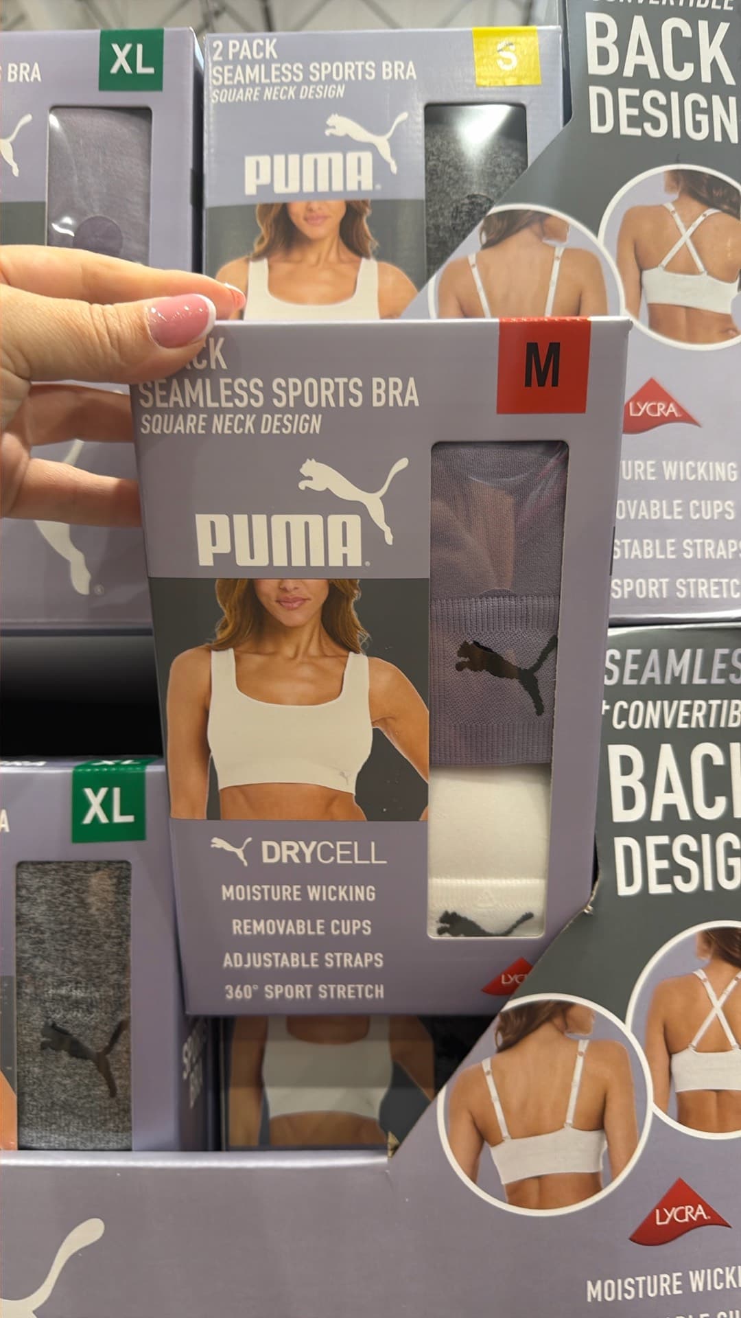 PUMA Seamless Sports Bra Set