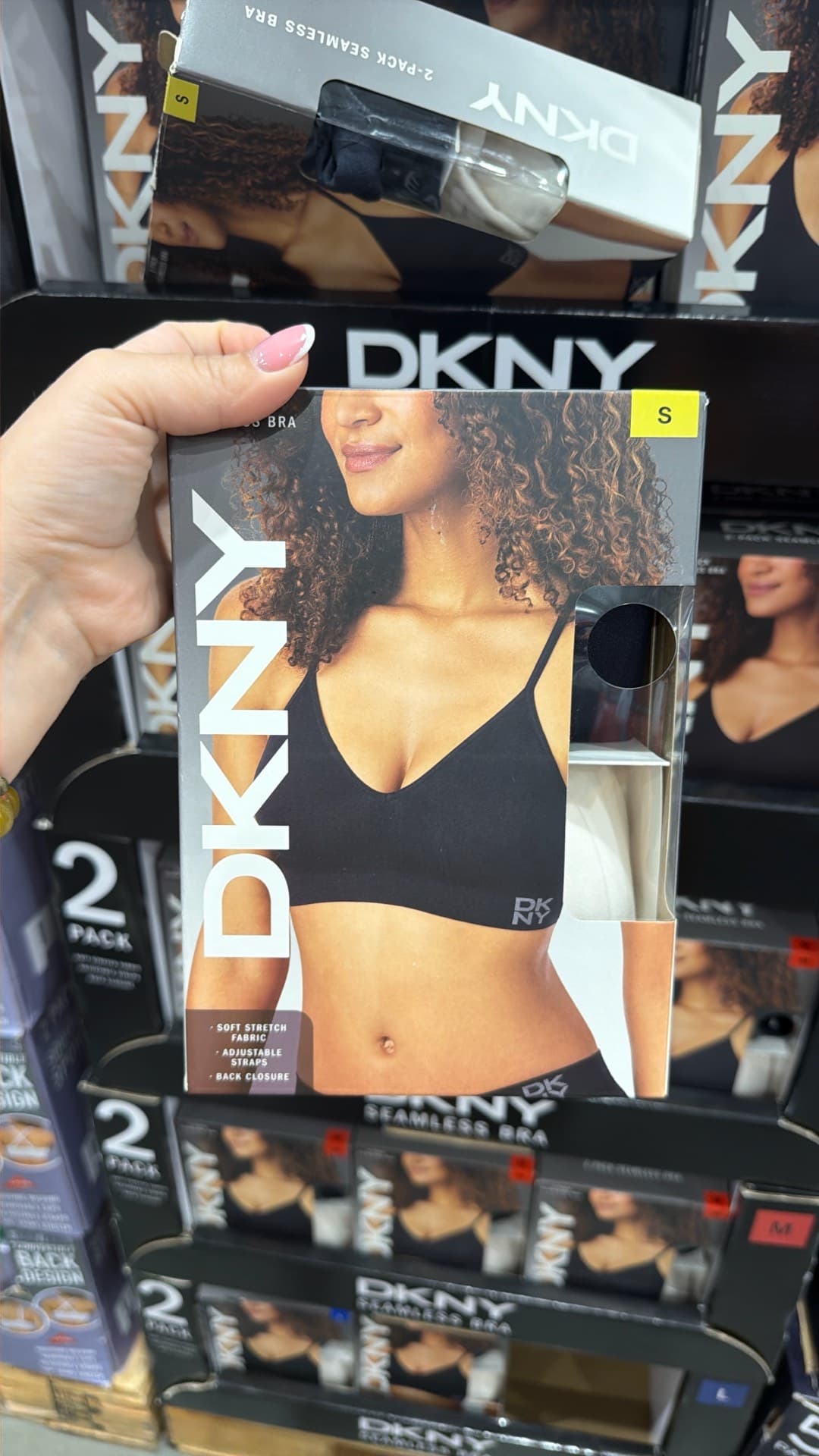 Пакет бесшовных бюстгальтеров DKNY