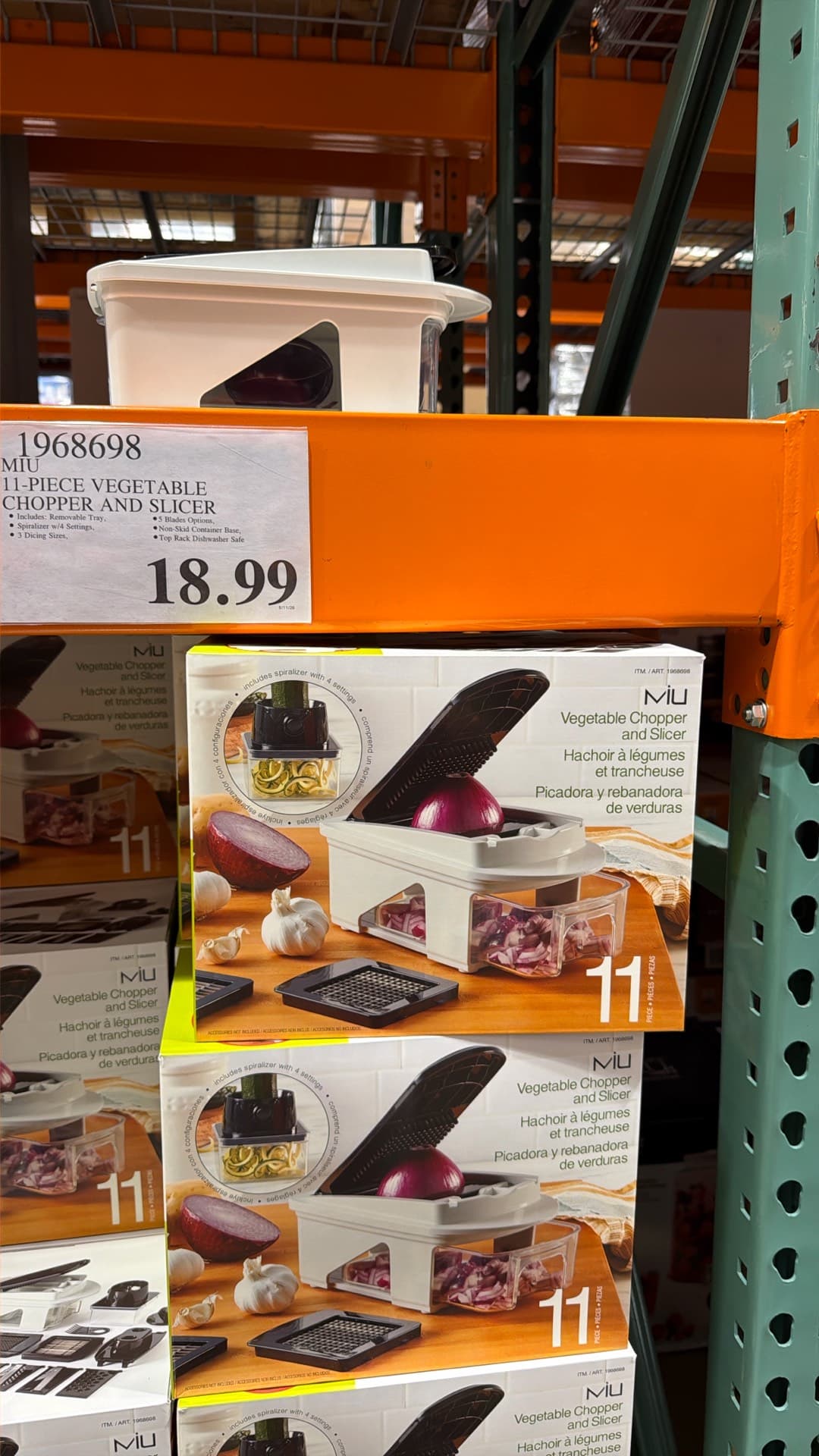 11-Piece Vegetable Chopper and Slicer