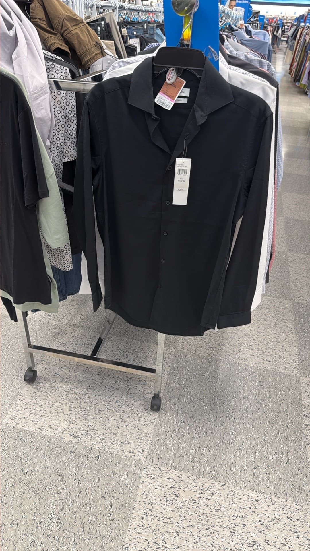 Classic Black Dress Shirt