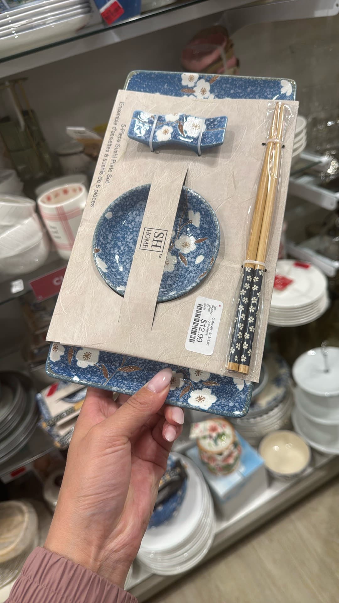 Elegant Sushi Plate Set