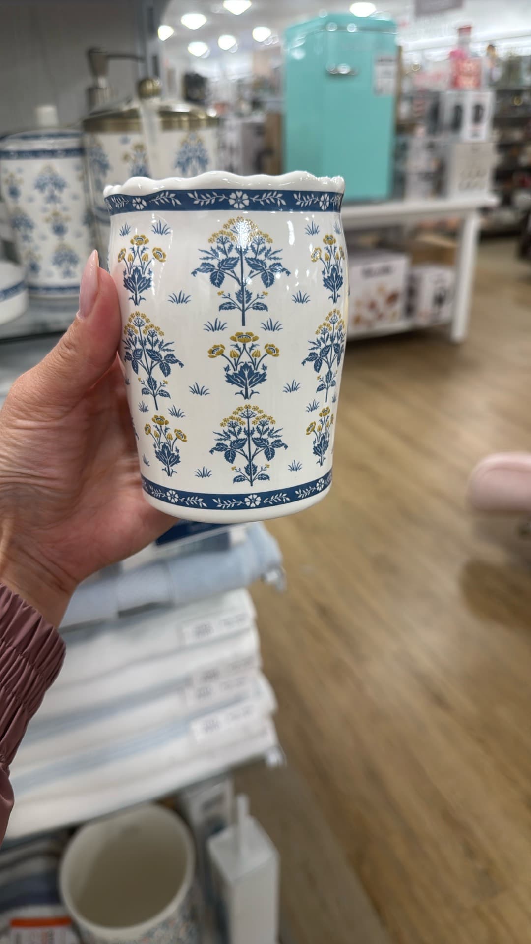 Floral Ceramic Cup