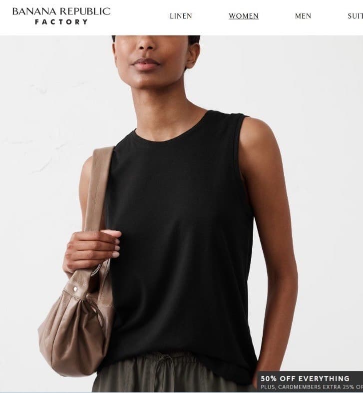 Chic Black Sleeveless Top