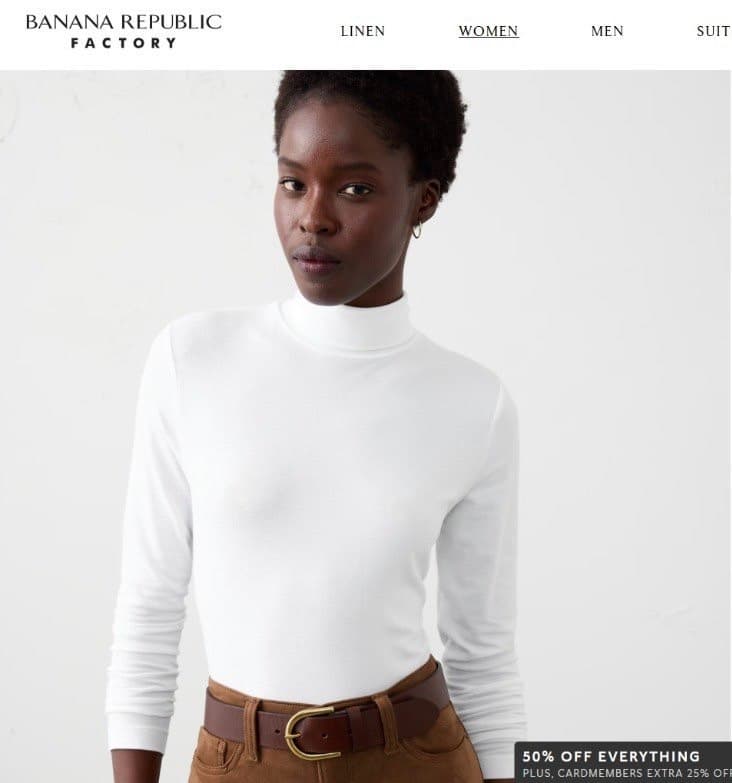 Stylish Turtleneck Top