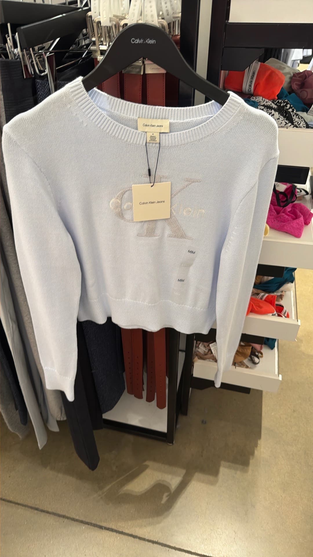 Calvin Klein Cropped Sweater
