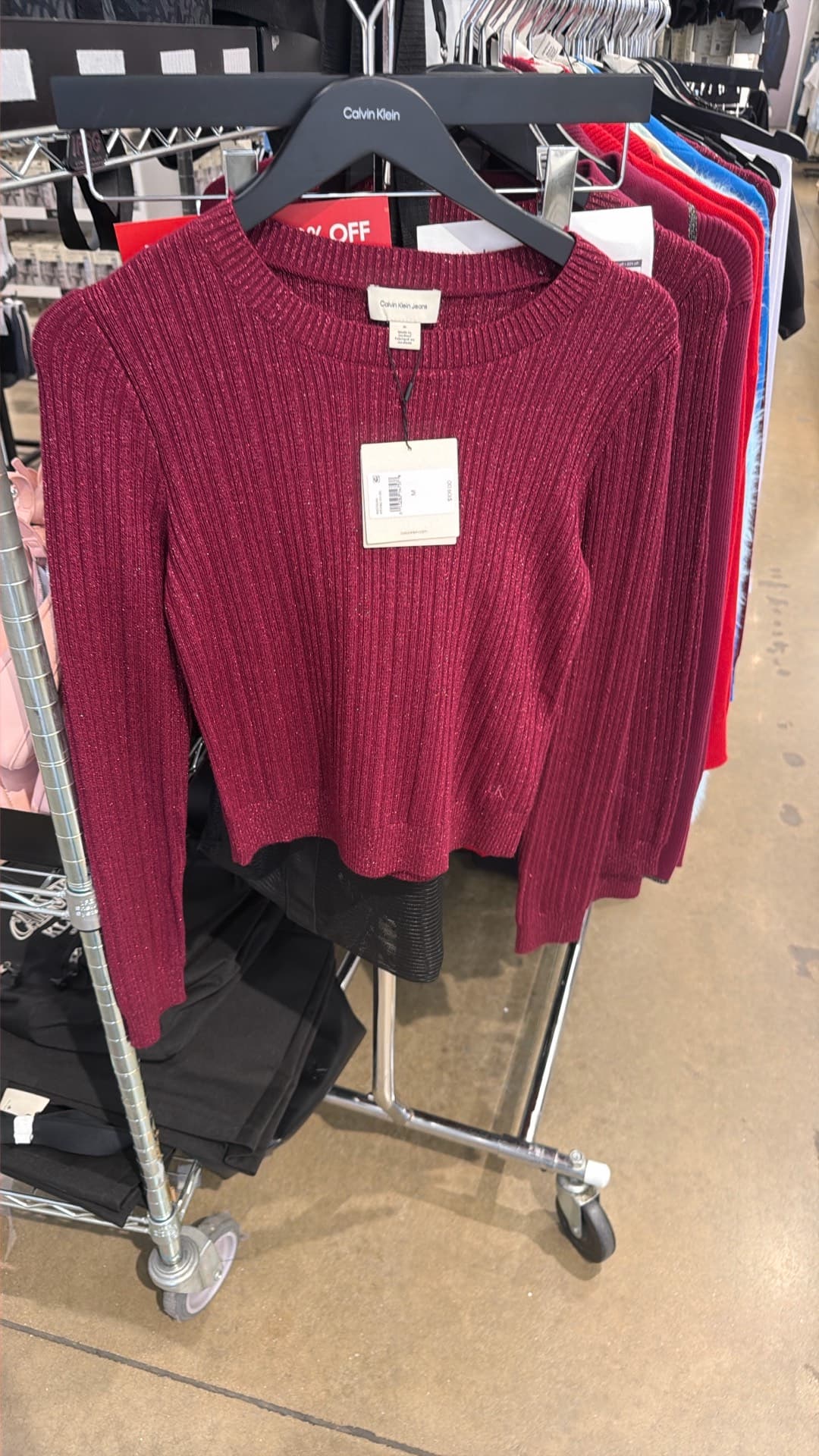 Calvin Klein Ribbed Sweater