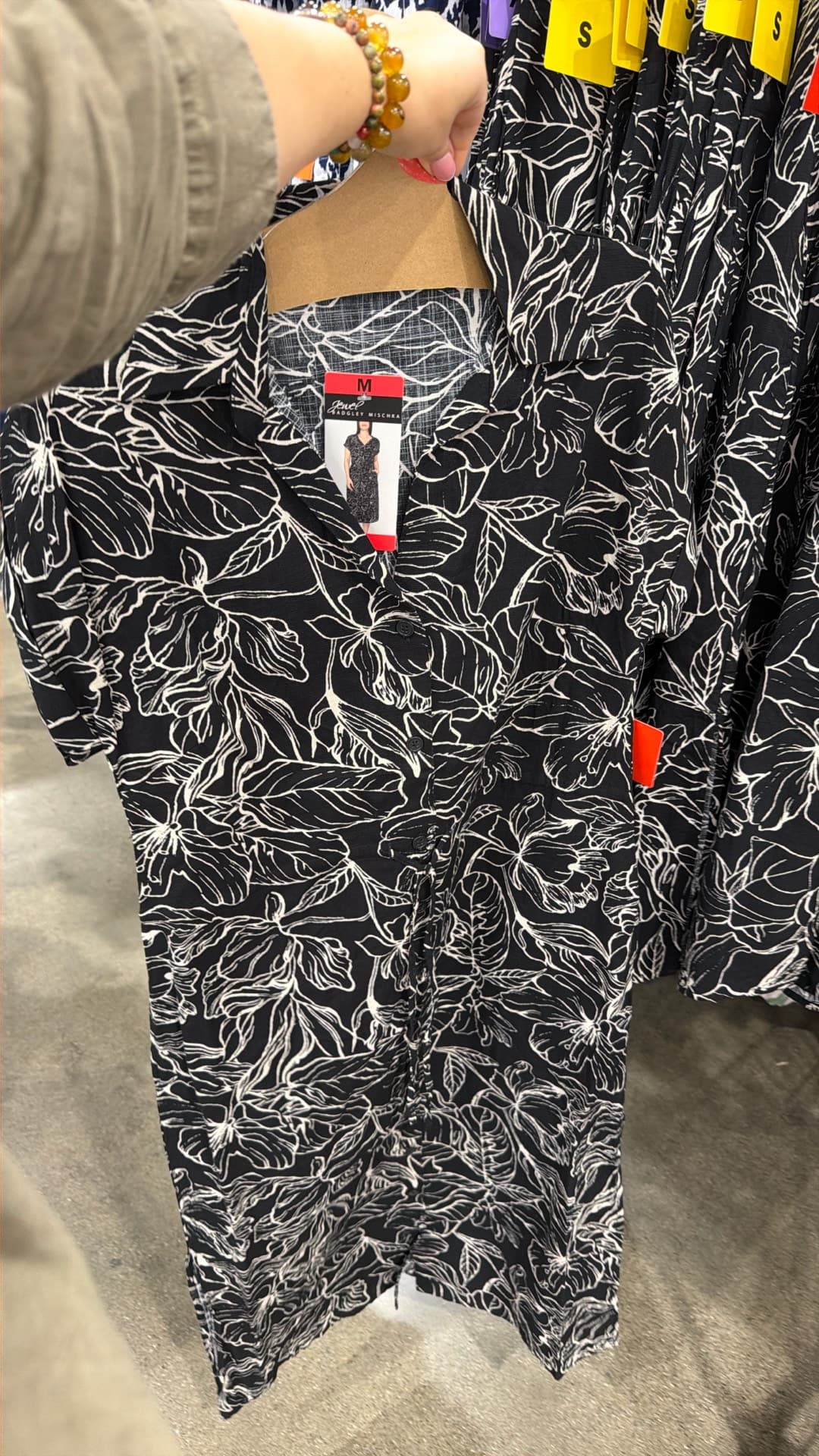 Floral Button-Up Dress
