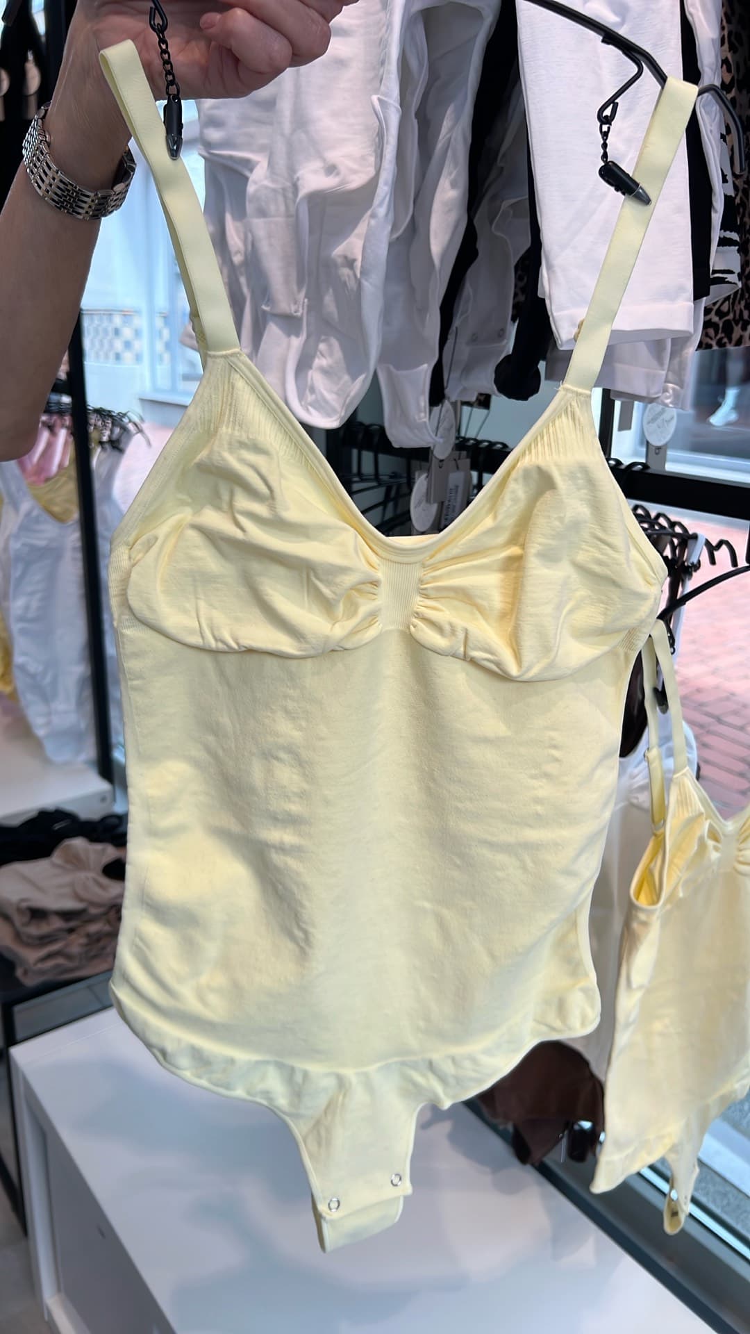Chic Yellow Bodysuit