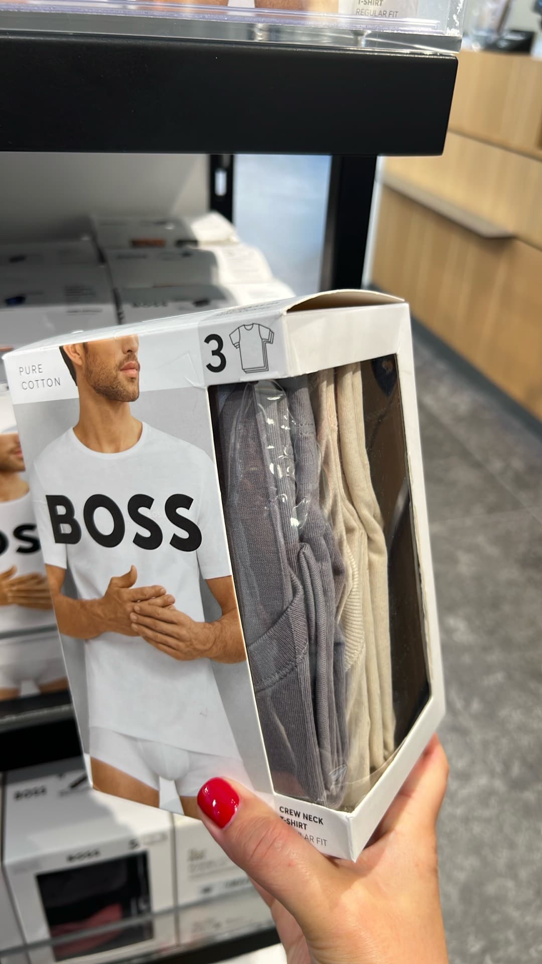 Пакет футболок BOSS с круглым вырезом