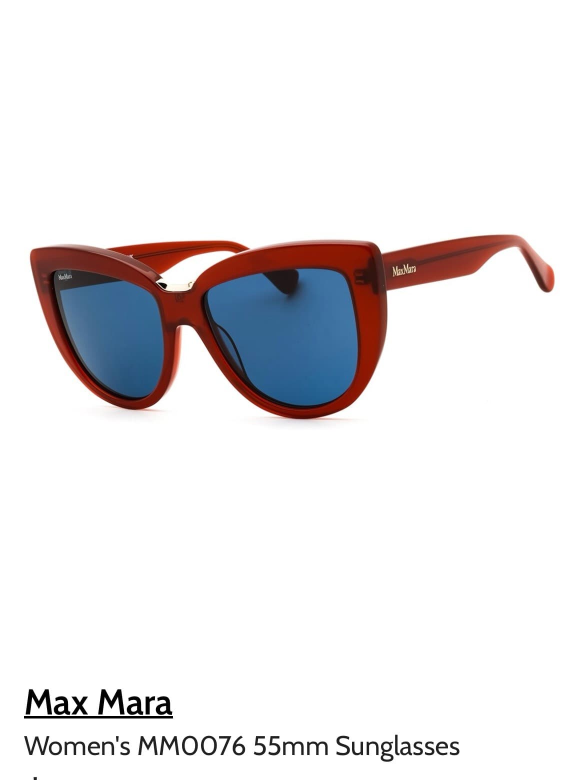 Max Mara Cat-Eye Sunglasses