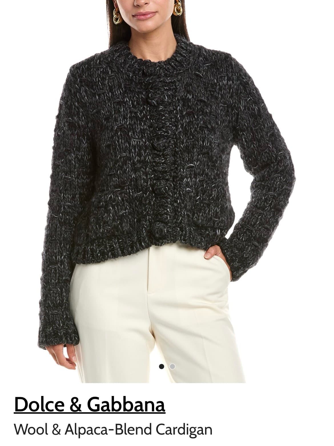 Dolce & Gabbana Wool Cardigan