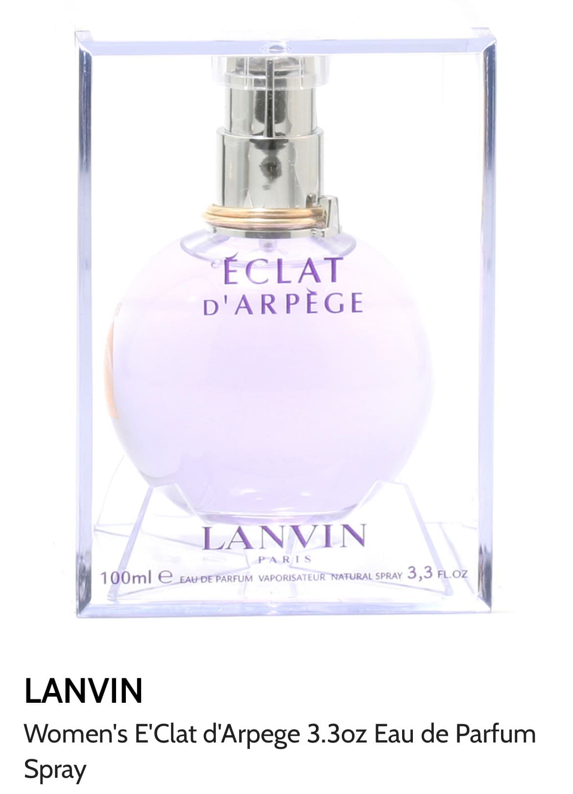 Lanvin E'Clat d'Arpege Perfume