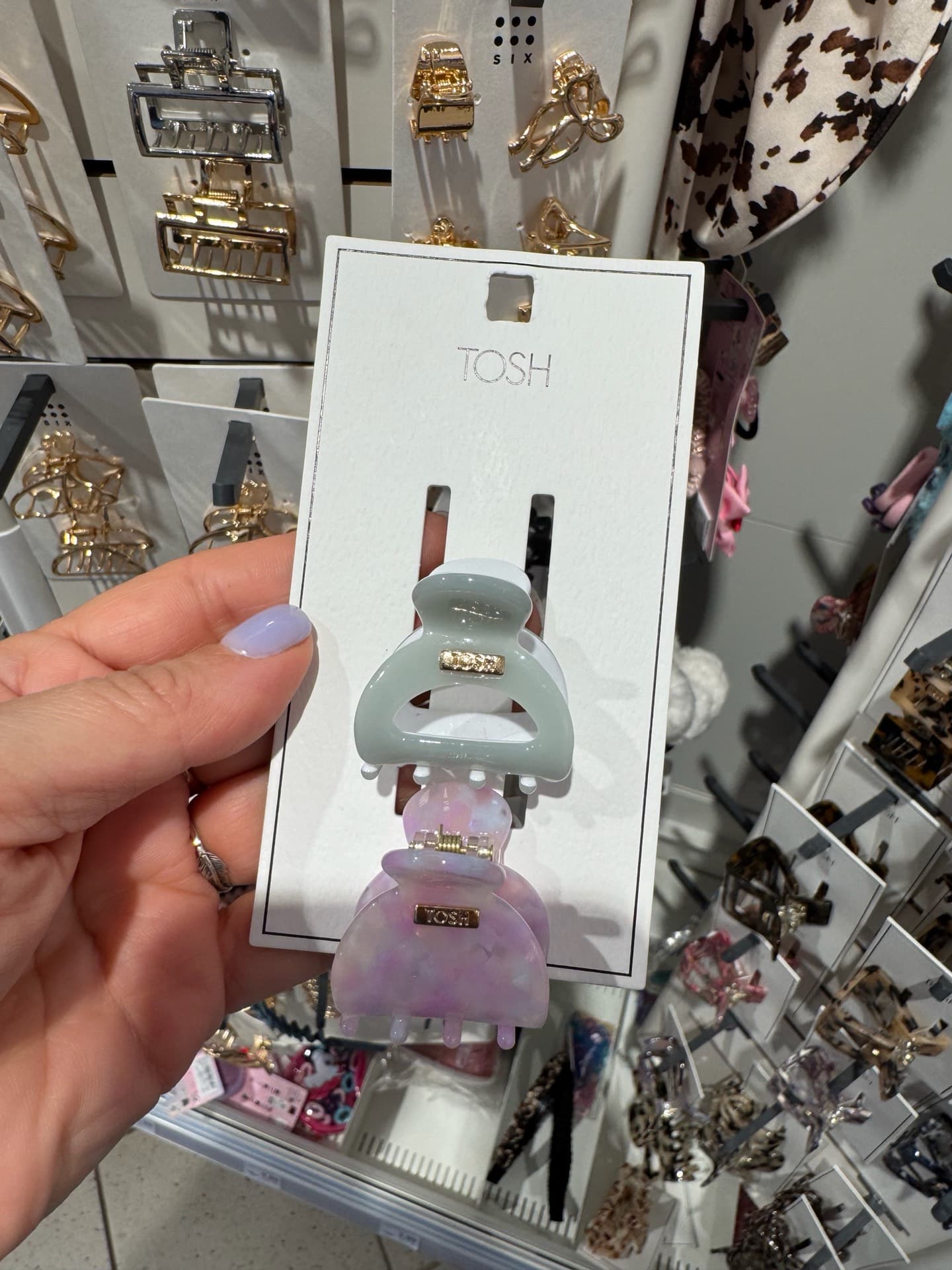 Trendy Hair Clips Set