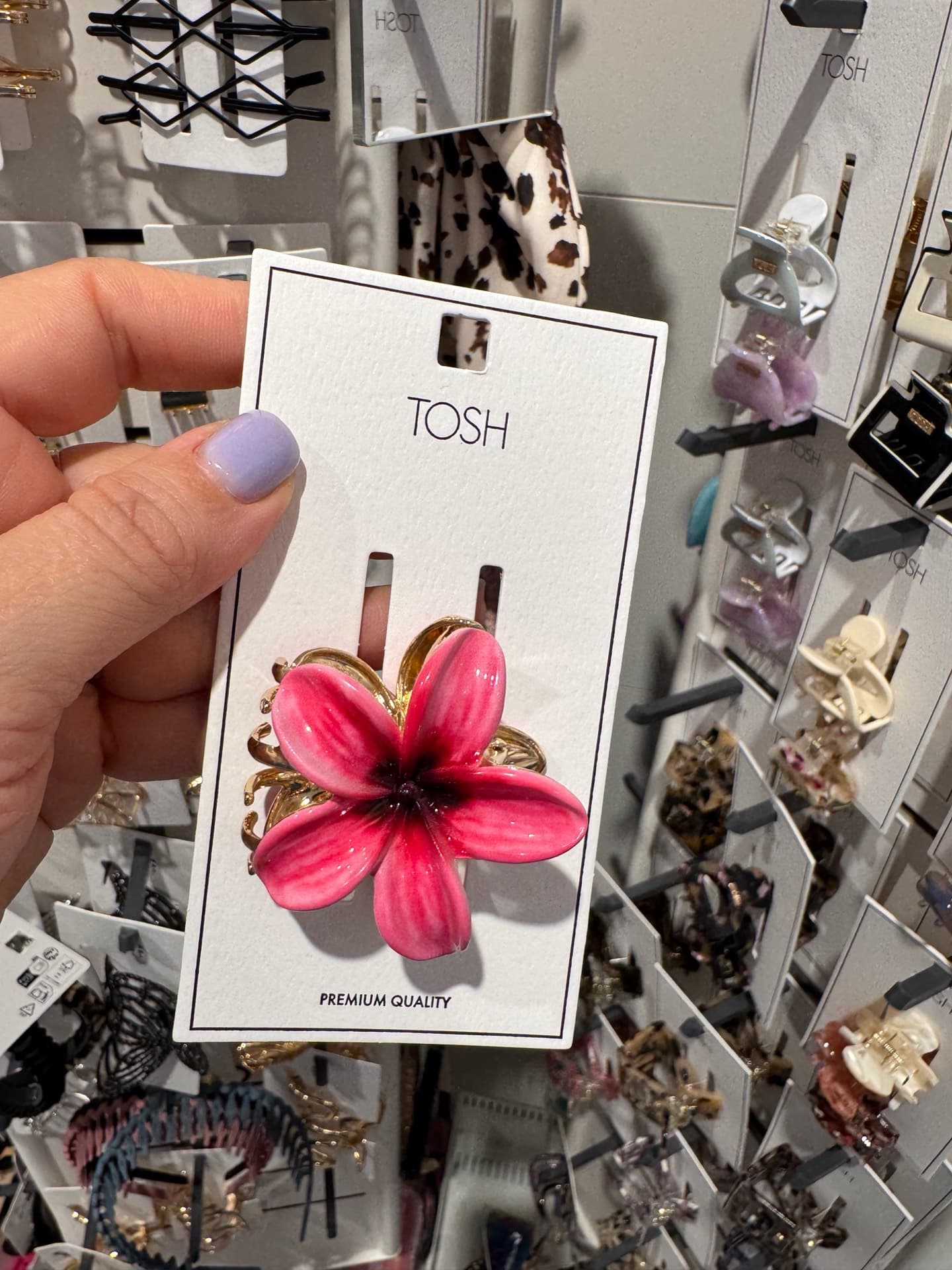 Floral Hair Clip