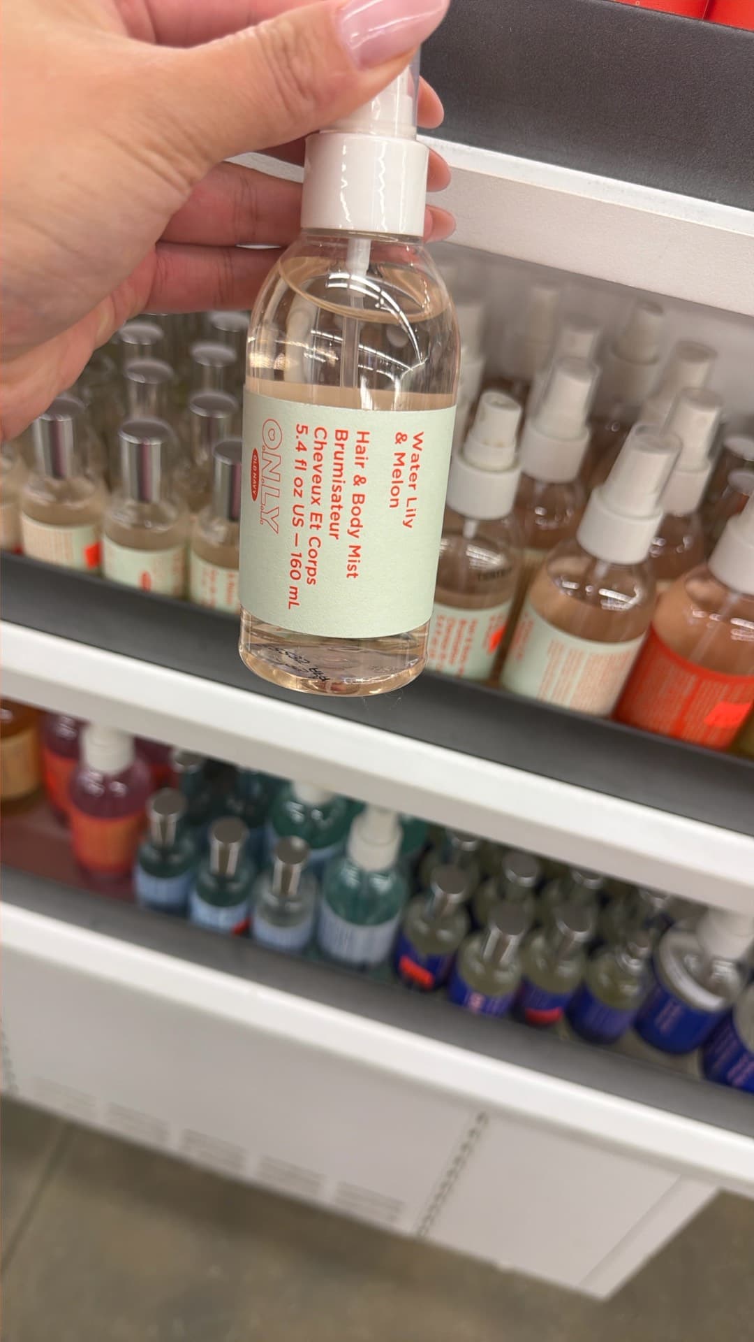 Water Lily & Melon Hair & Body Mist