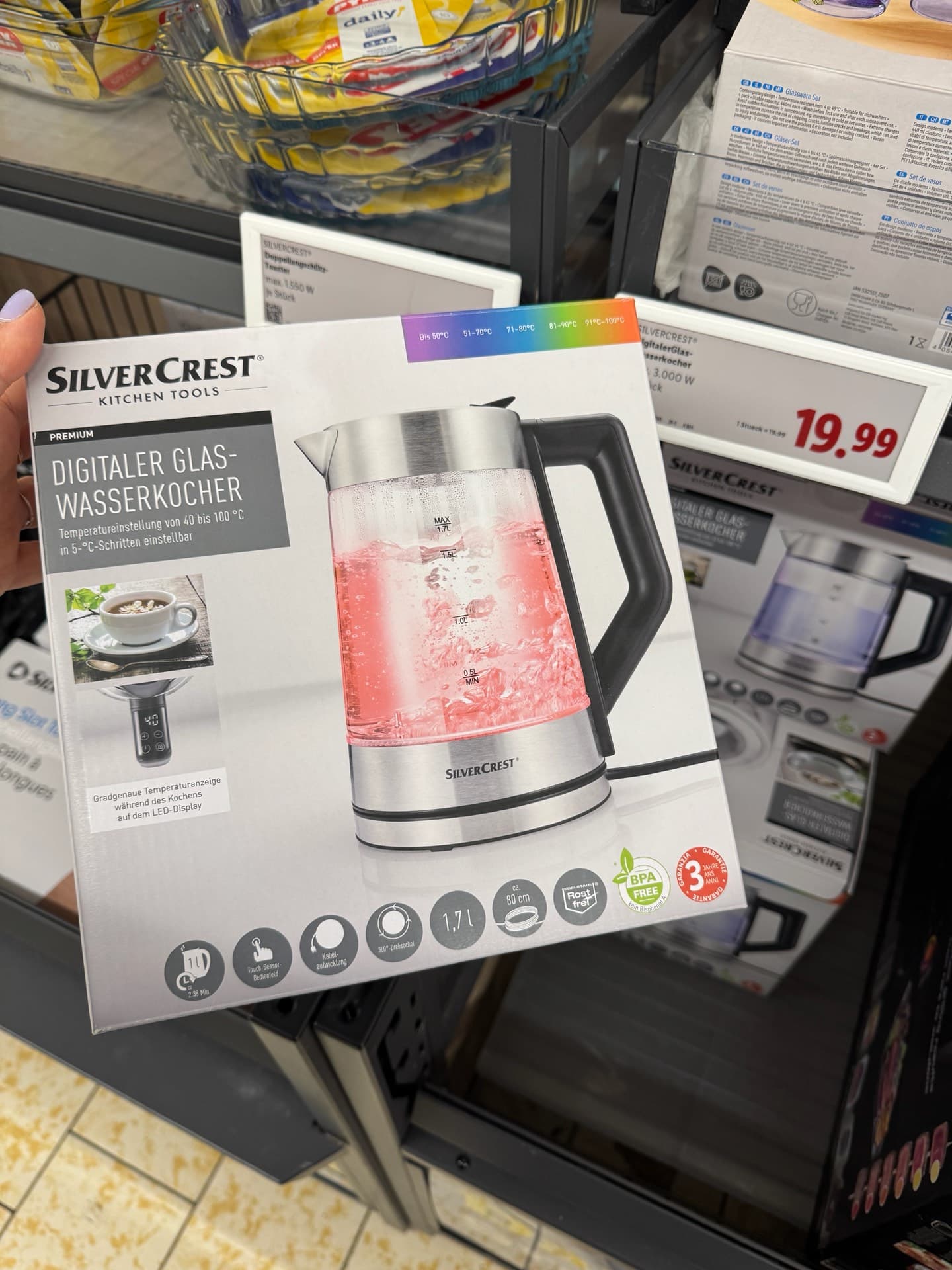 Digital Glass Kettle