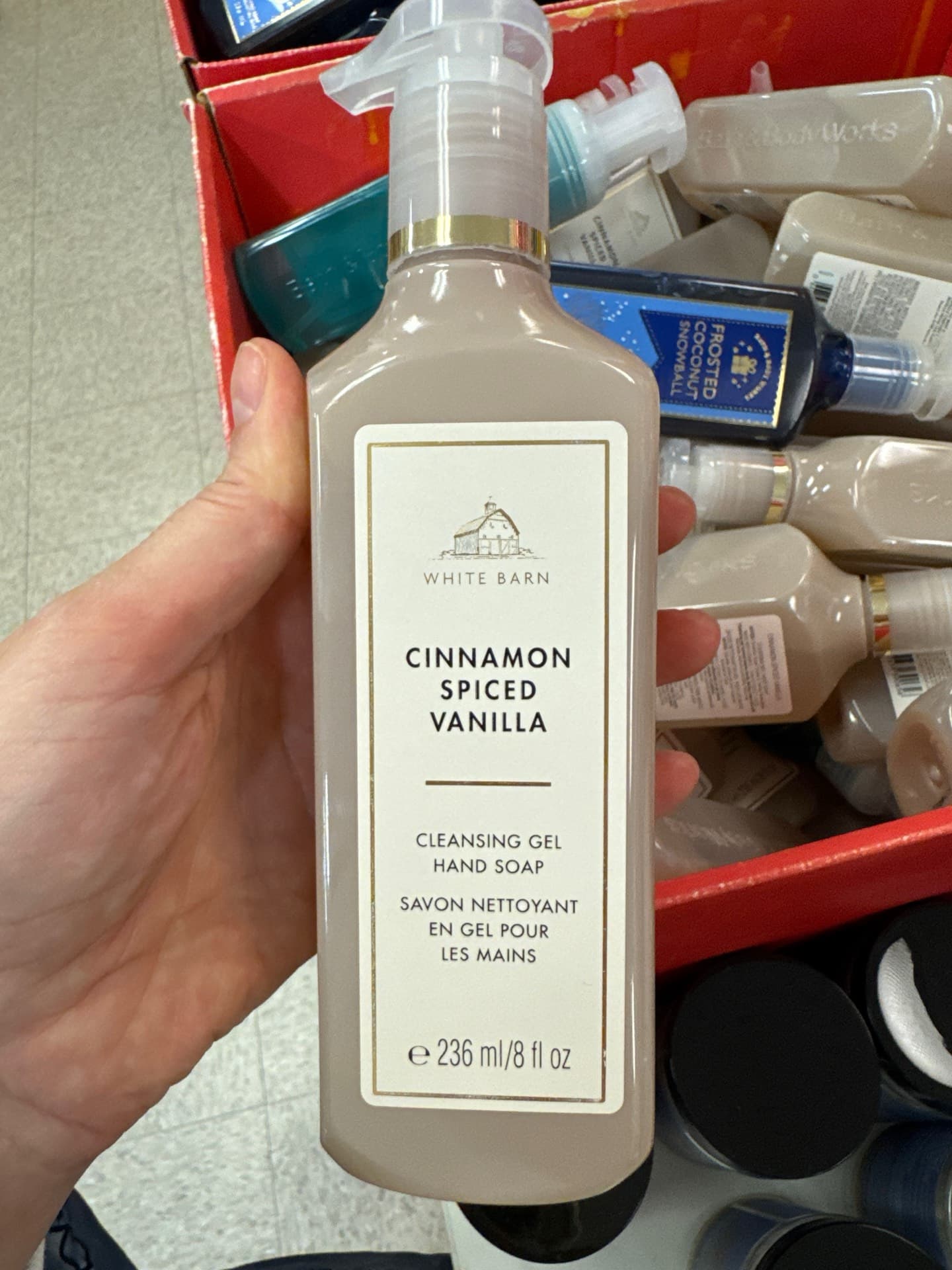 Cinnamon Spiced Vanilla Hand Soap