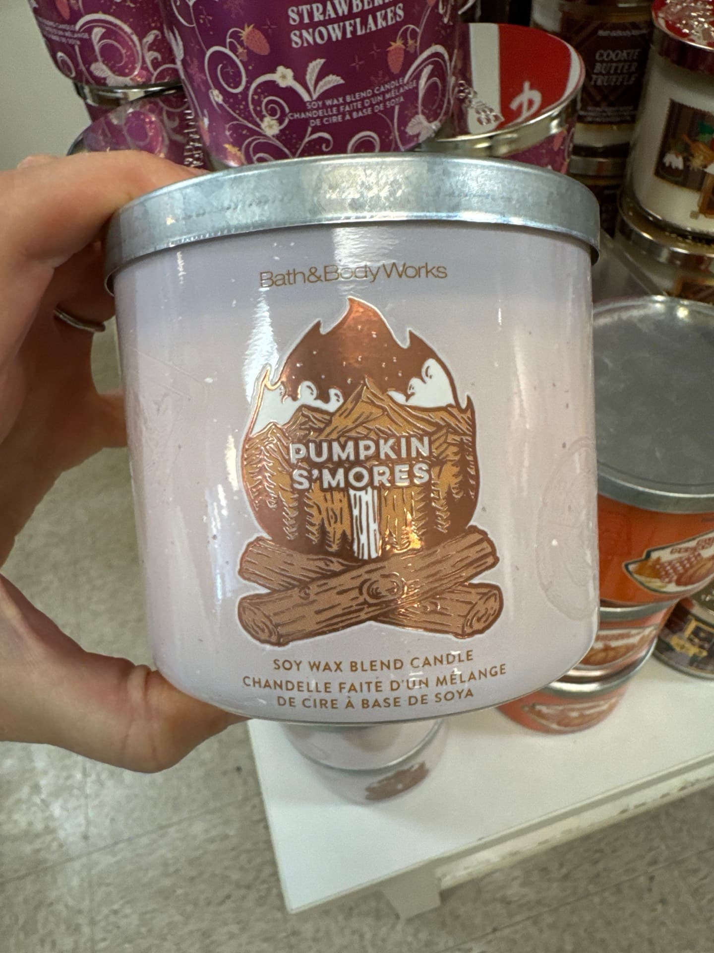 Pumpkin S'mores Candle