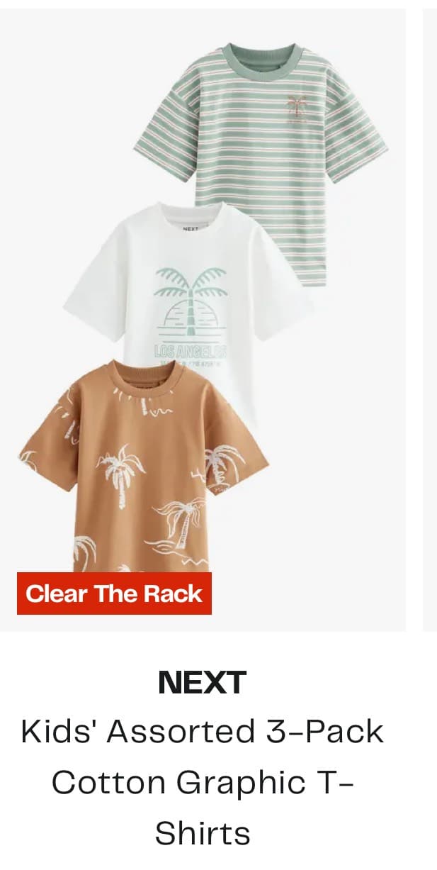Kids' Graphic T-Shirts Bundle