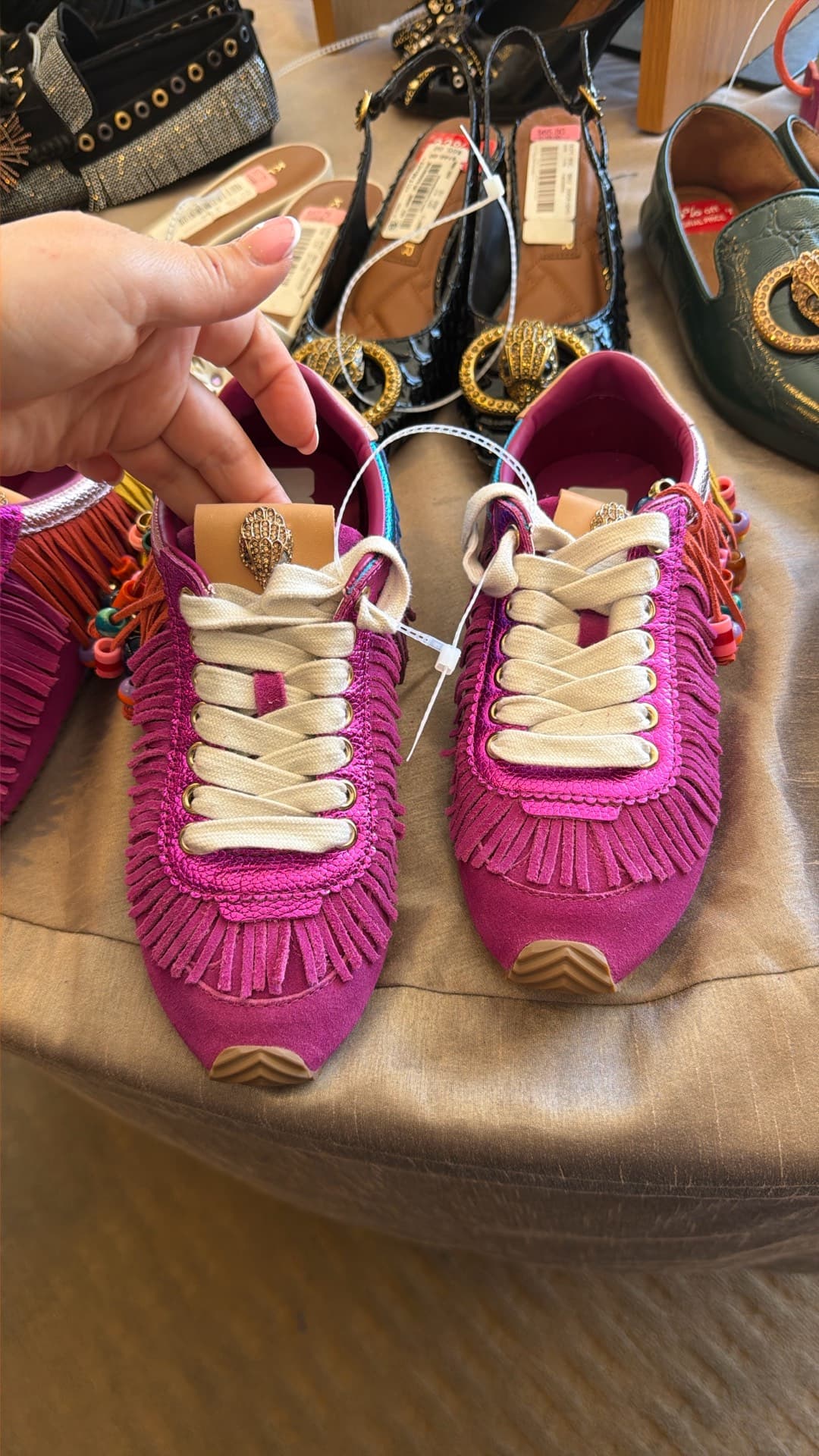 Trendy Pink Sneakers