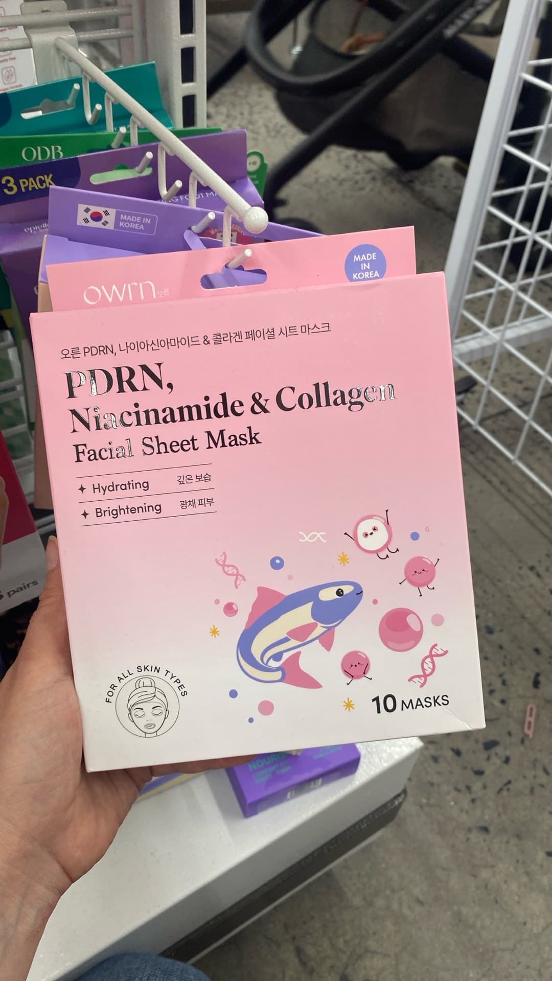 PDRN Niacinamide & Collagen Facial Sheet Mask