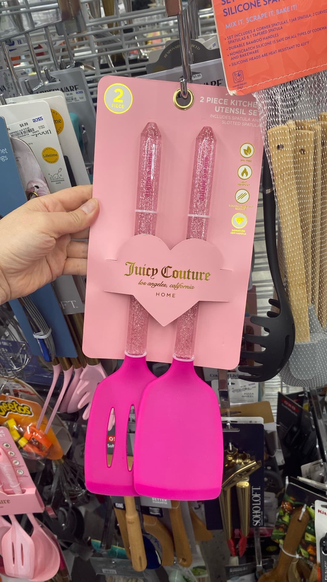 Juicy Couture Silicone Spatula Set