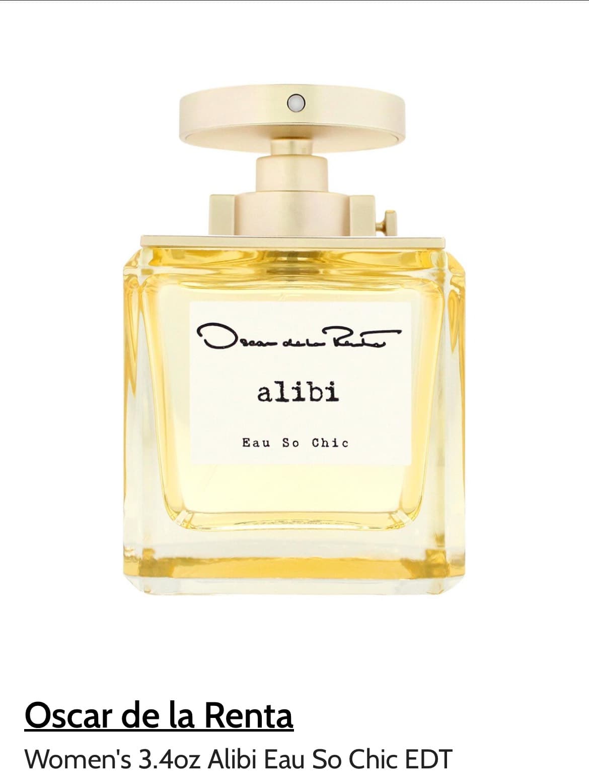 Oscar de la Renta Alibi Perfume