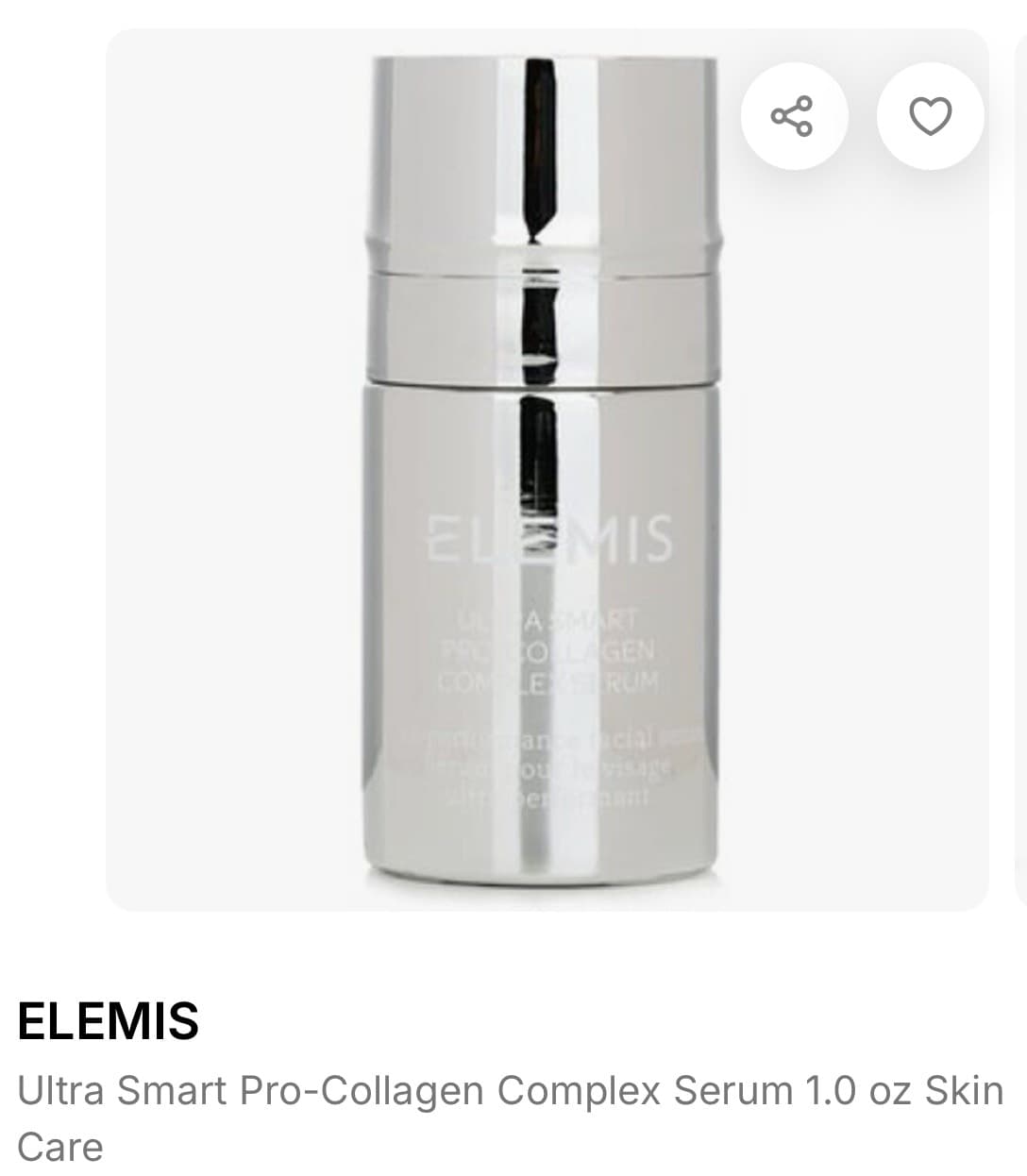 Сыворотка Ultra Smart Elemis