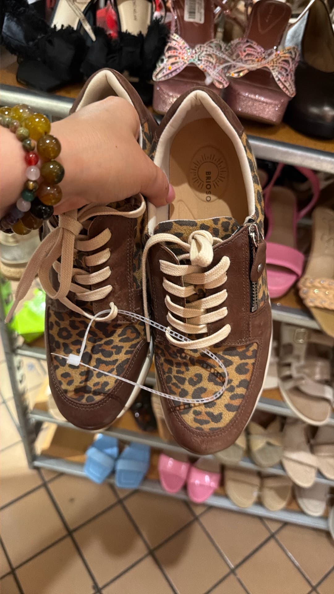 Leopard Print Sneakers