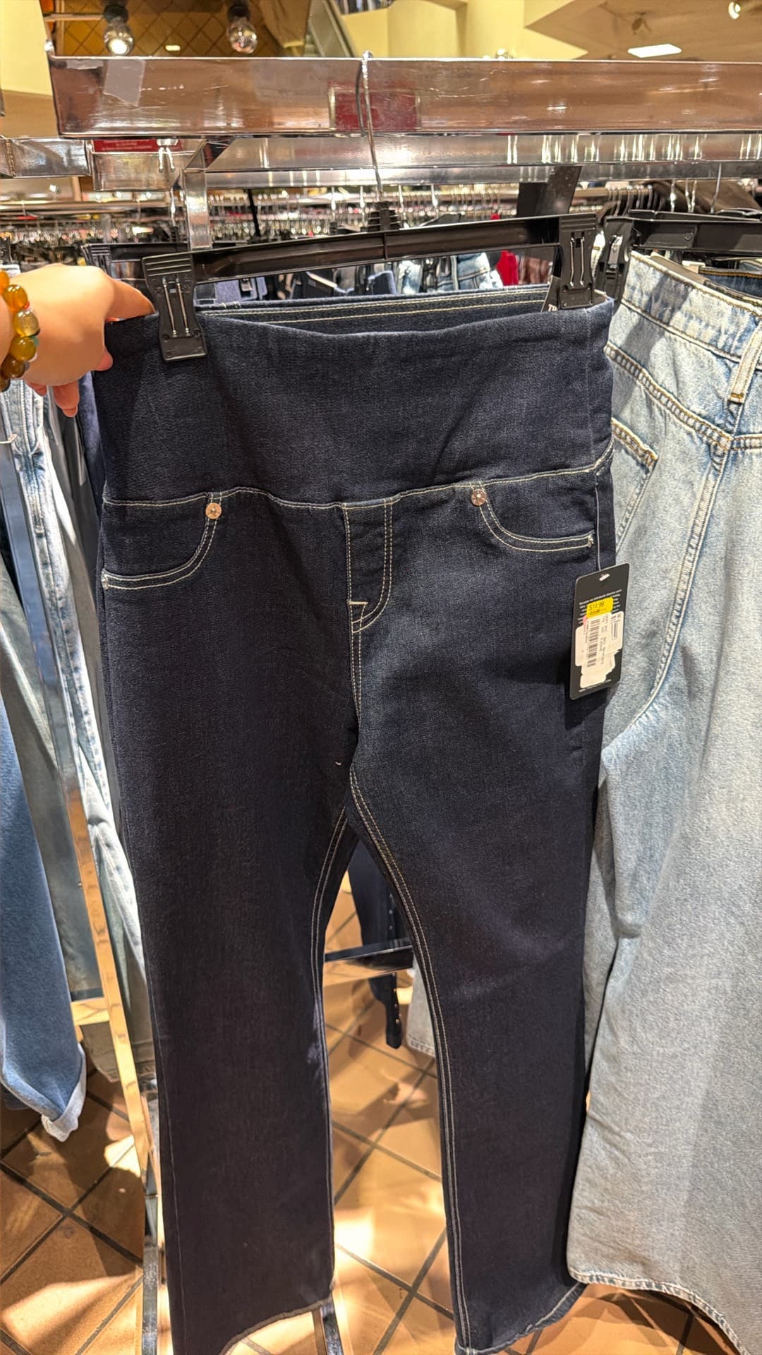 Trendy Denim Leggings