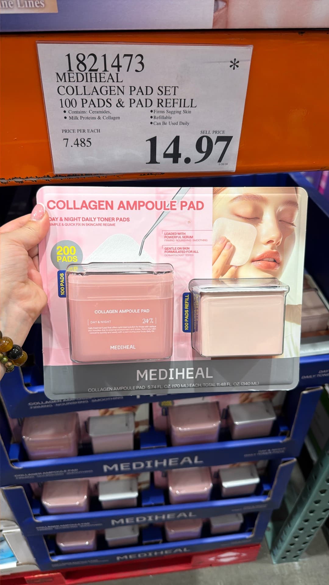 Mediheal Collagen Pad Set
