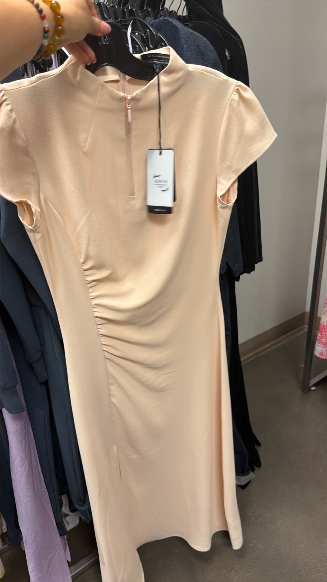 Chic Beige Dress
