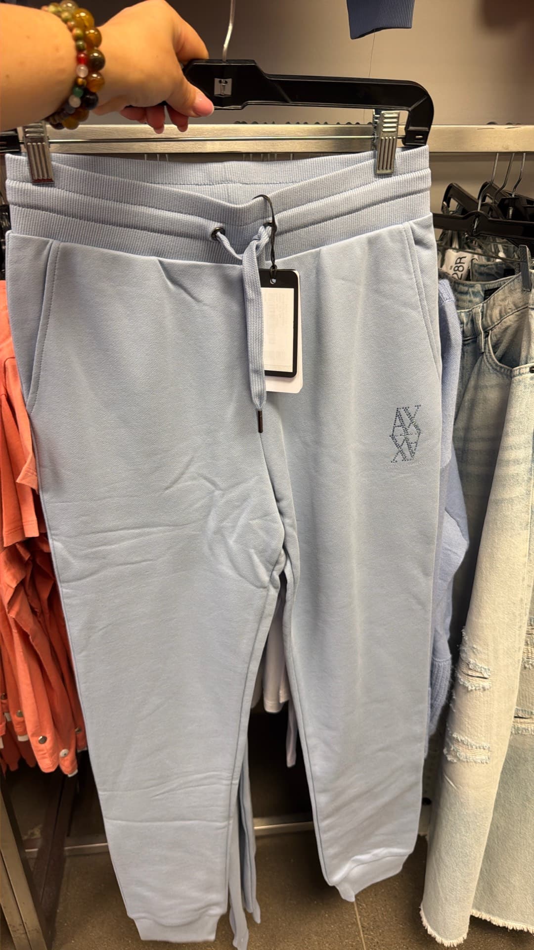 Casual Light Blue Sweatpants