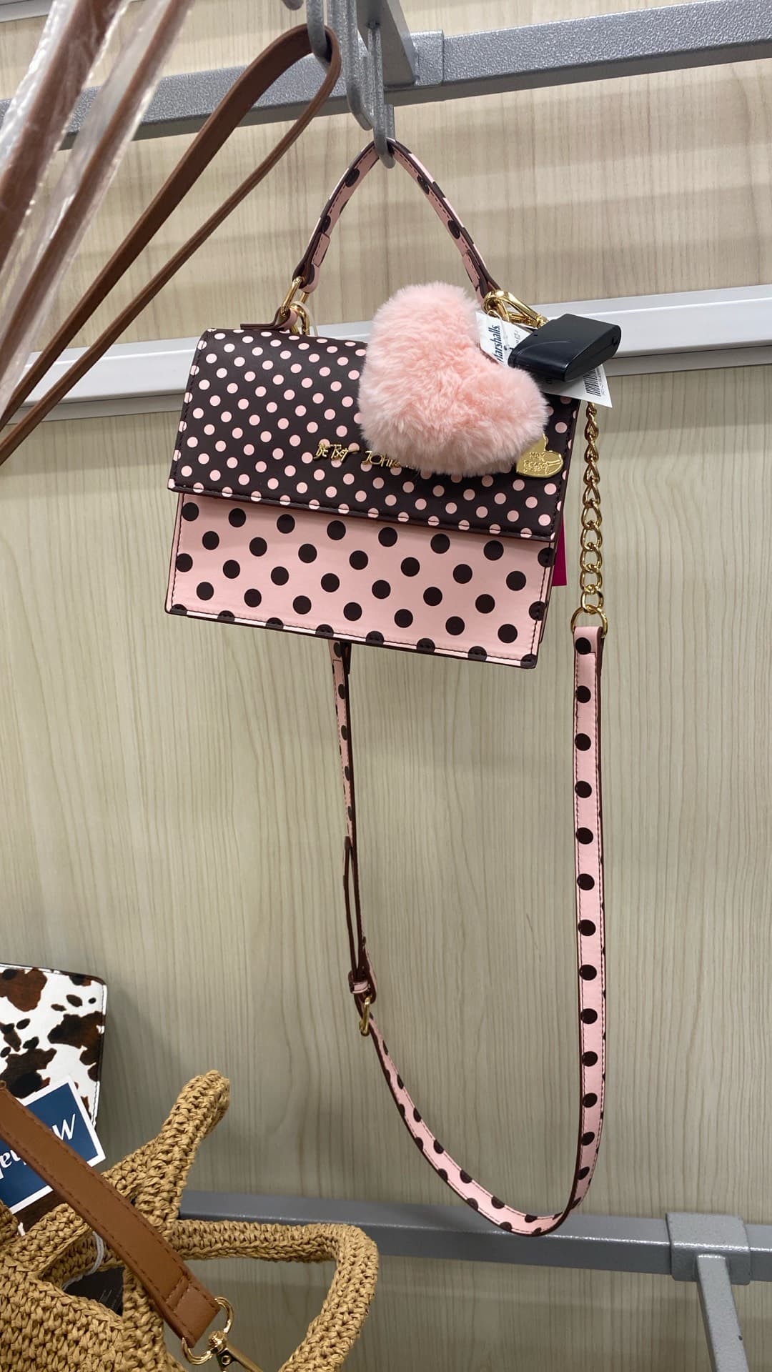 Chic Polka Dot Handbag