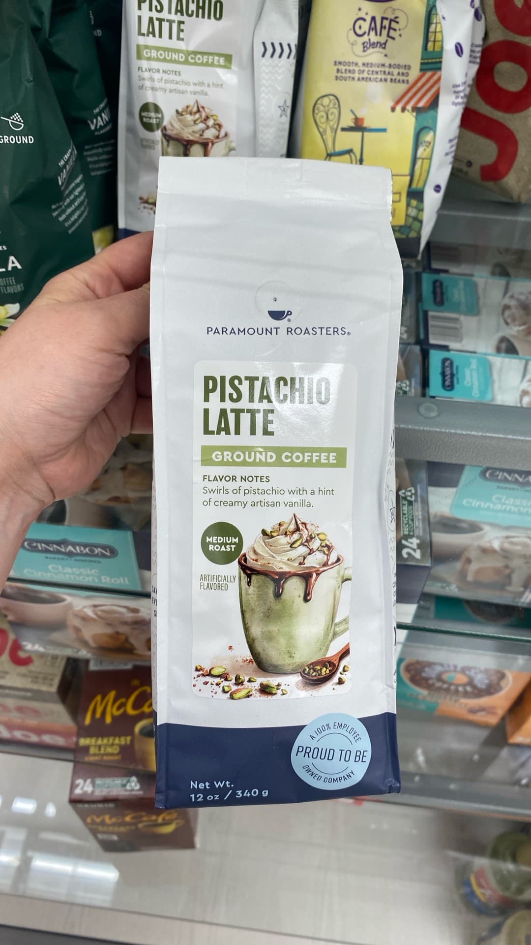 Pistachio Latte Ground Coffee