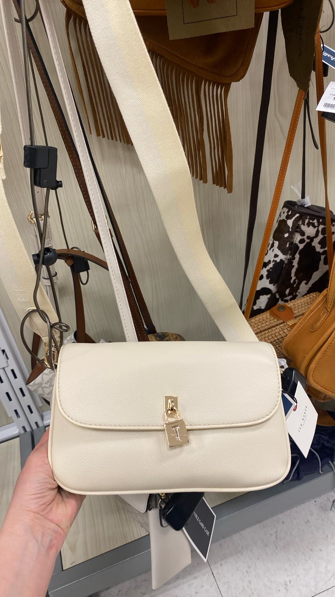 Chic Cream Handbag