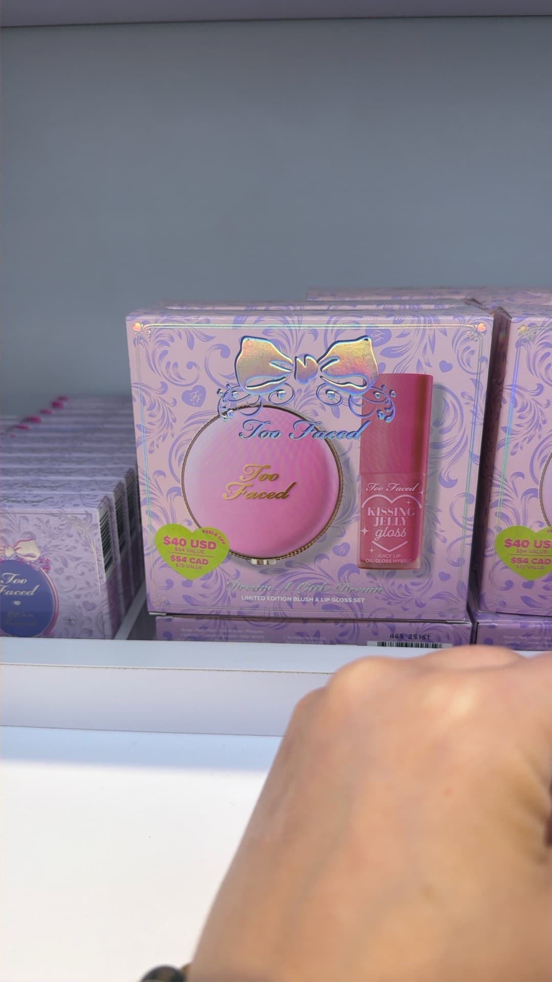 Набор румян и губной помады Too Faced