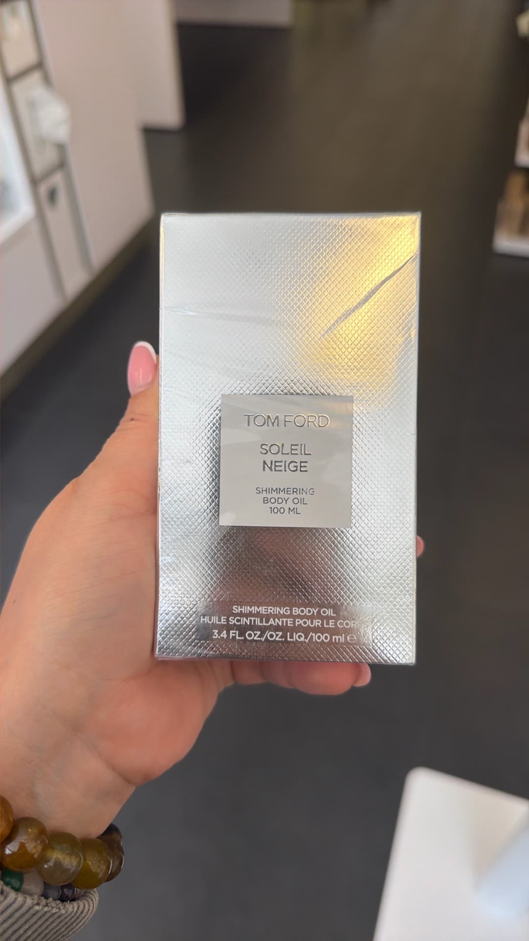 Масло для тела с шиммером Tom Ford Soleil Neige