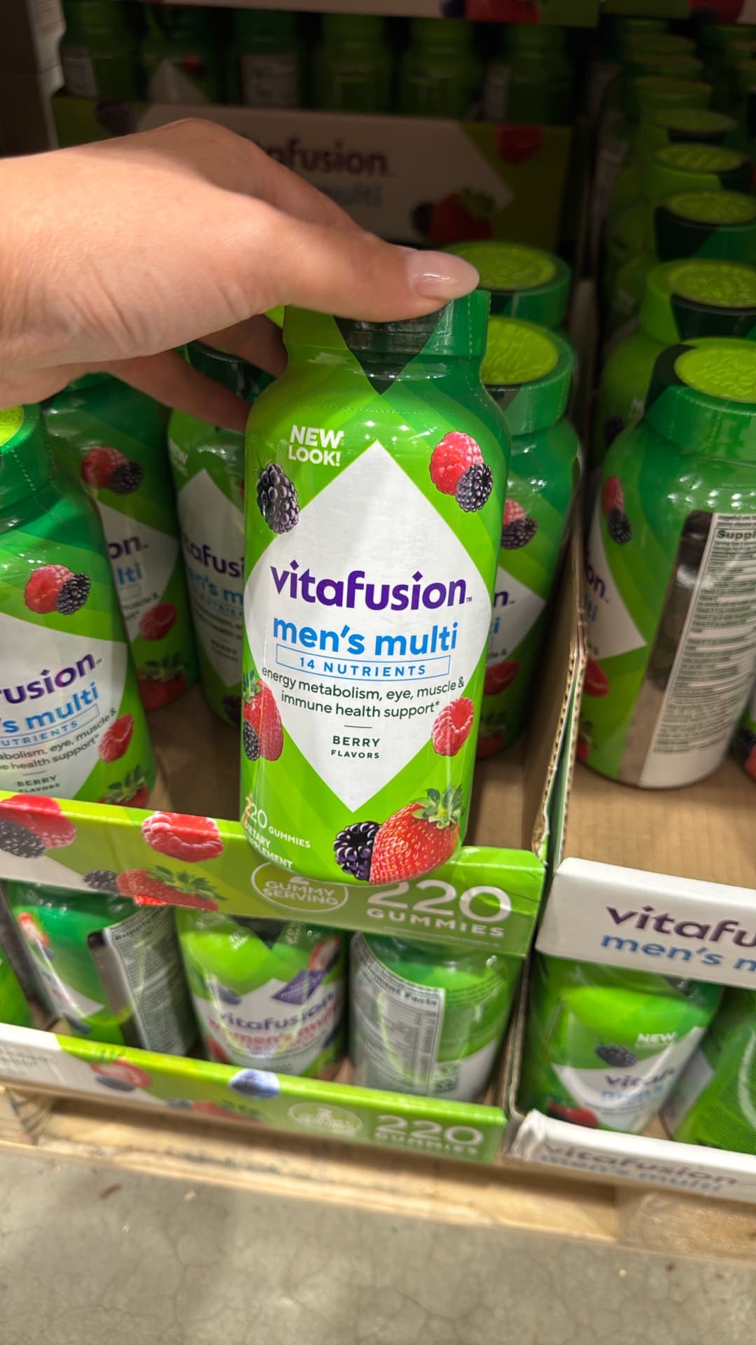 Жевательные витамини для мужчин Vitafusion