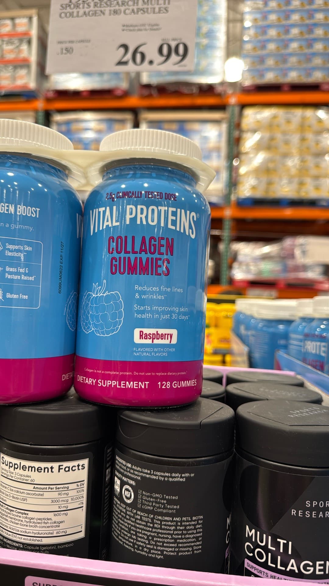 Жевательные таблетки коллагена Vital Proteins