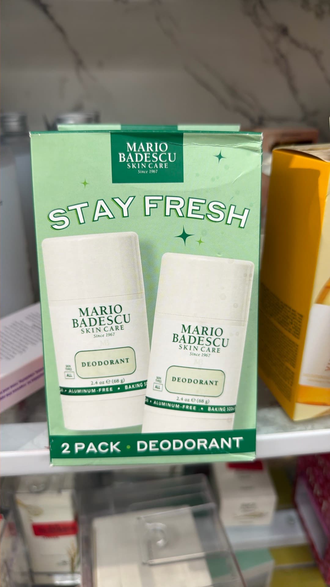 Комплект дезодорантов Mario Badescu