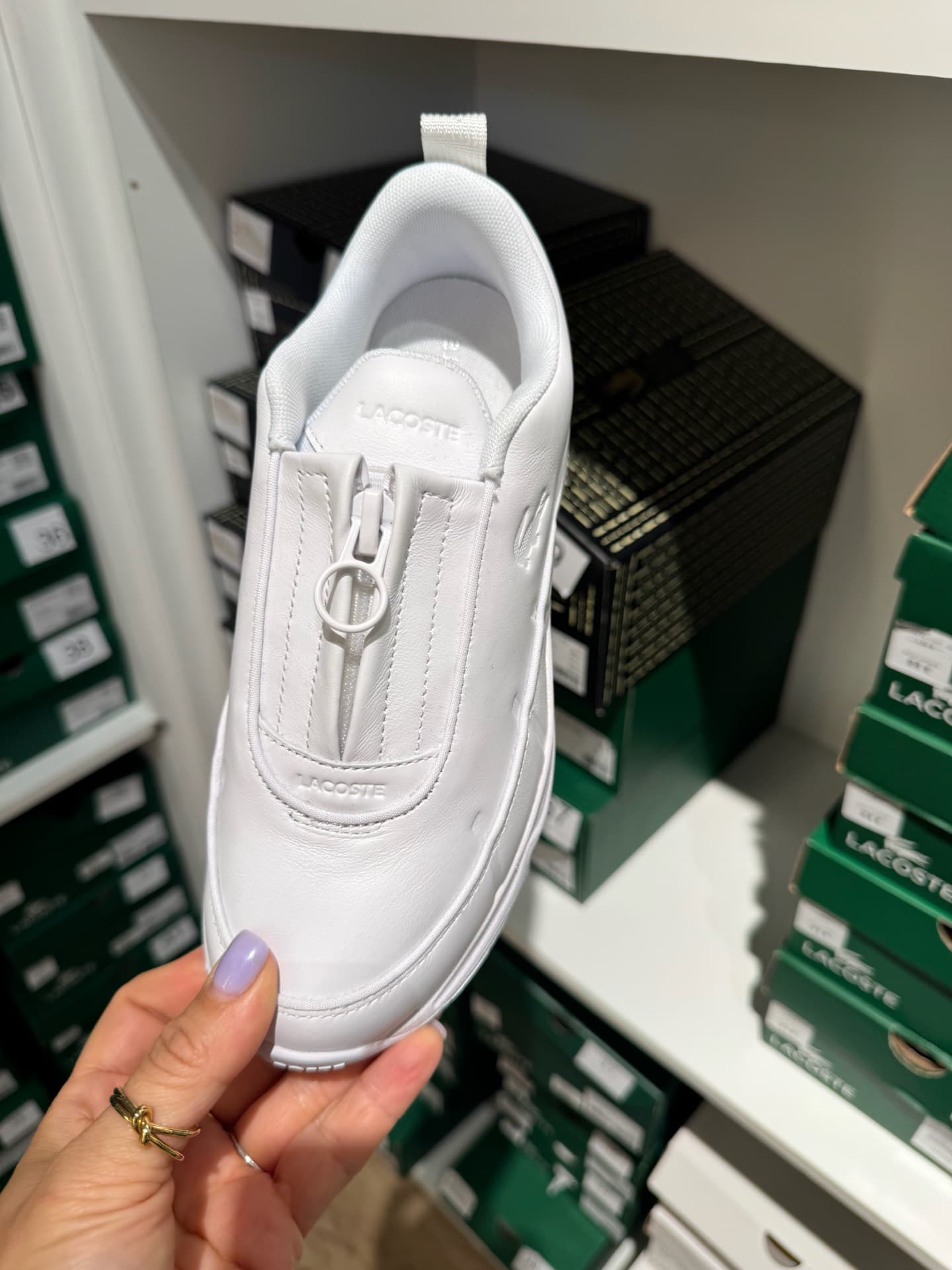 Унисекс кроссовки Lacoste