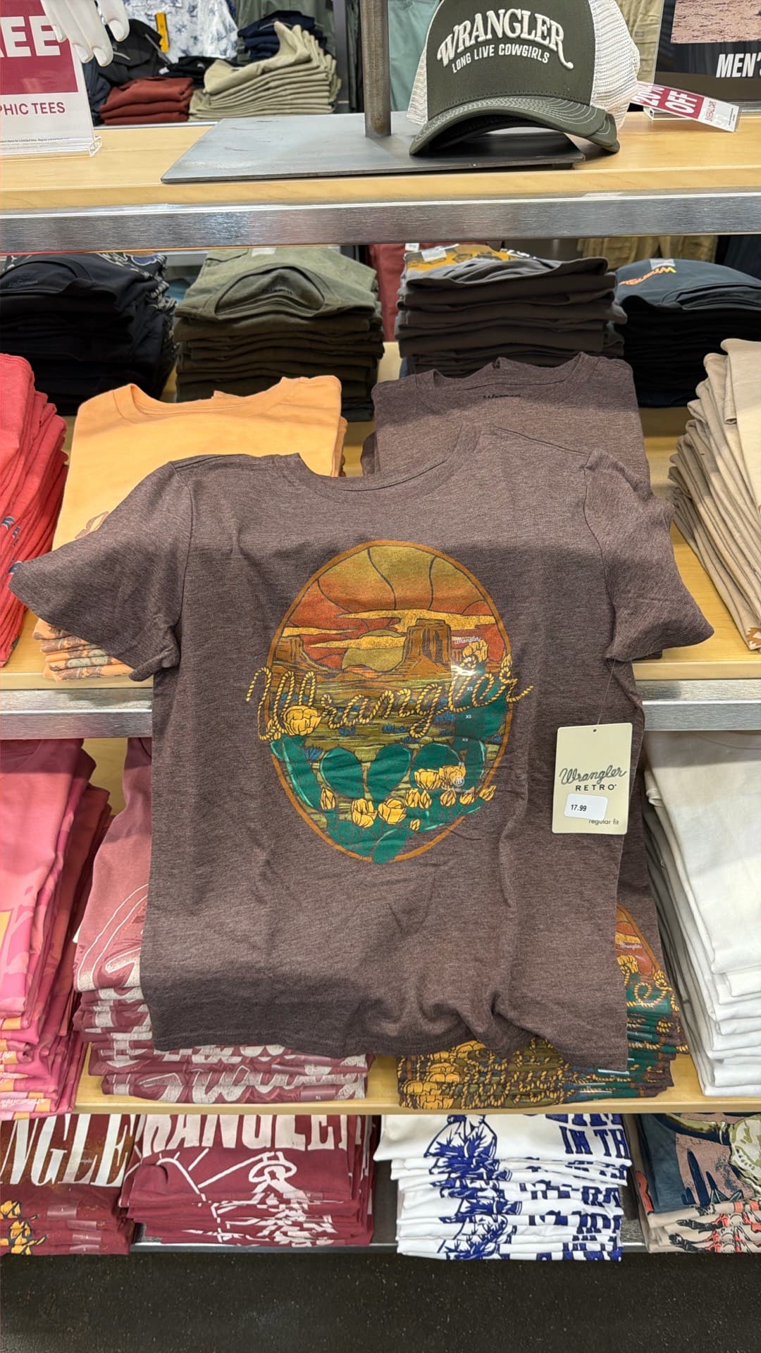 Т-shirt Wrangler Retro