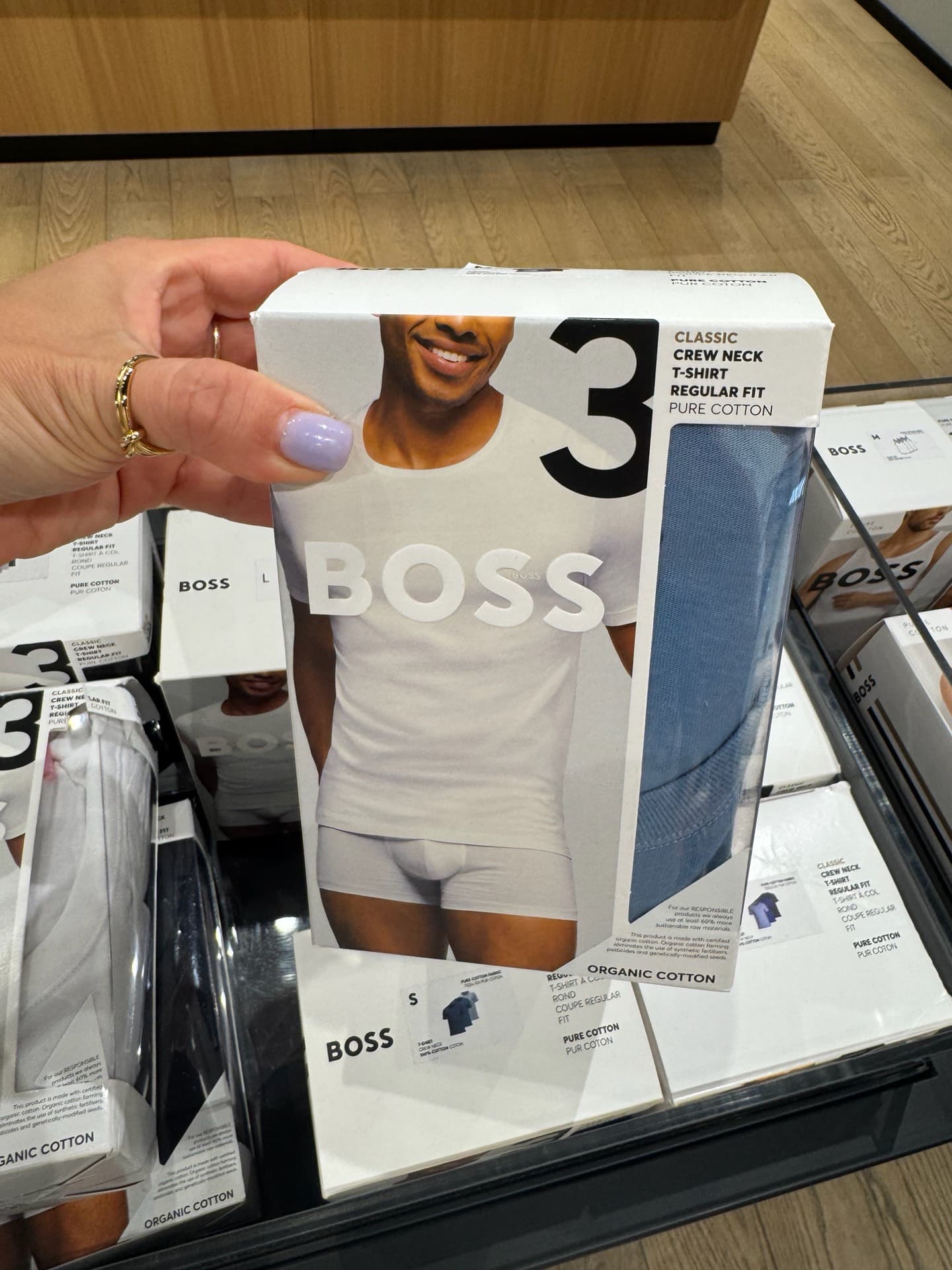 Пакет классических футболок BOSS