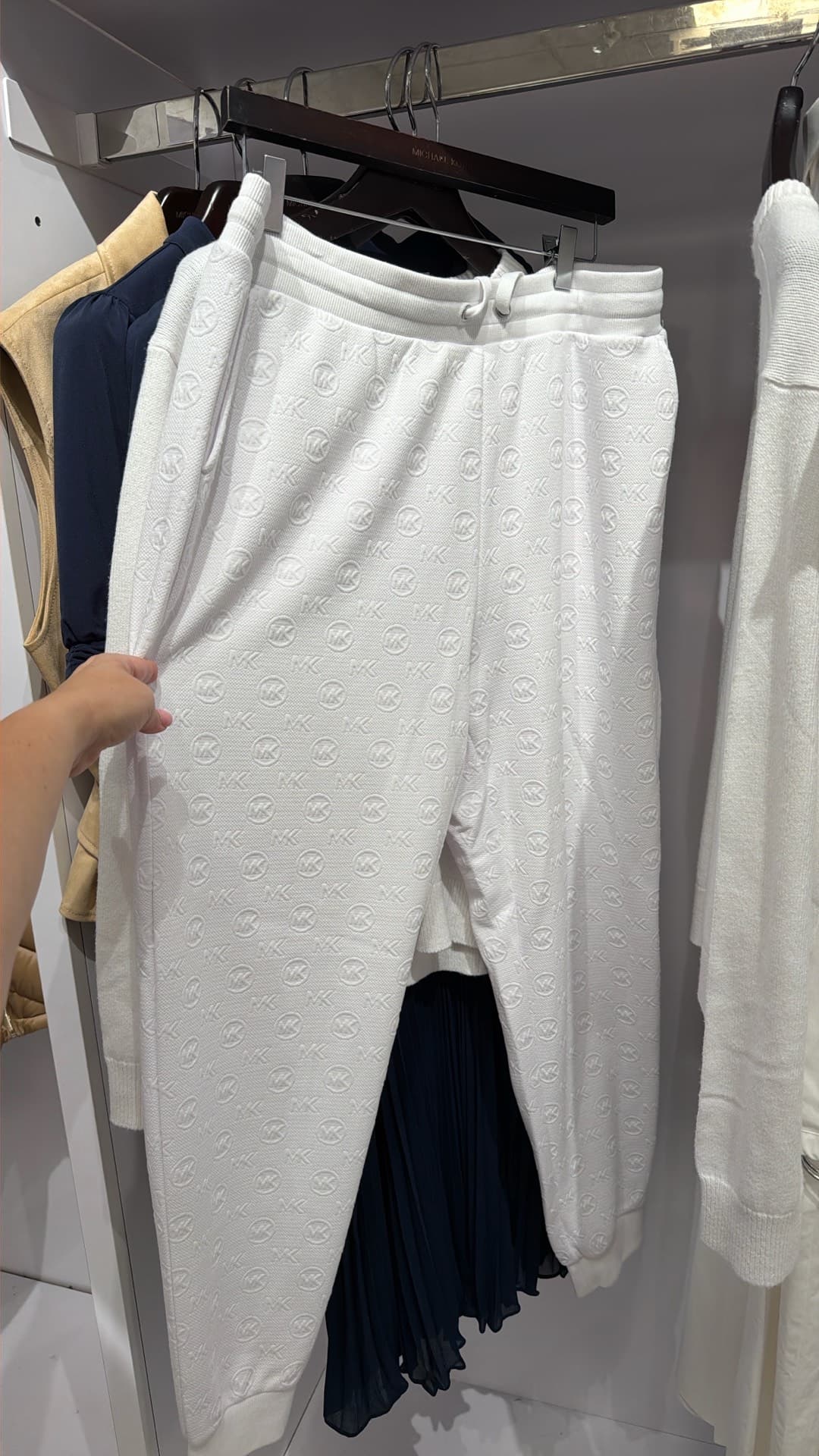 Белые брюки Michael Kors
