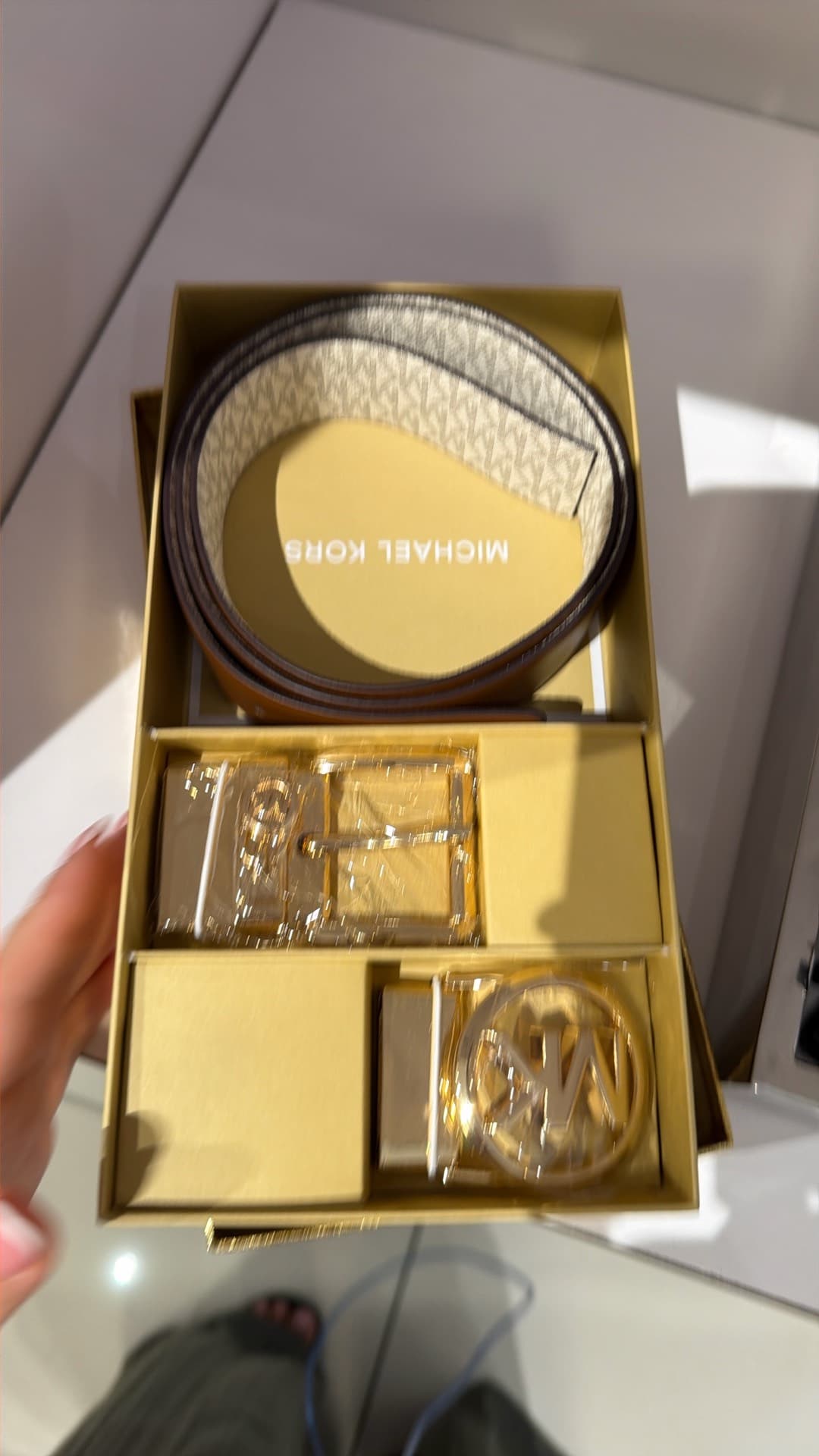 Подарочный набор ремней Michael Kors