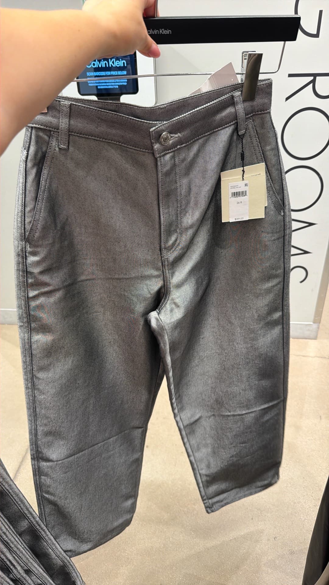 Серые брюки Calvin Klein