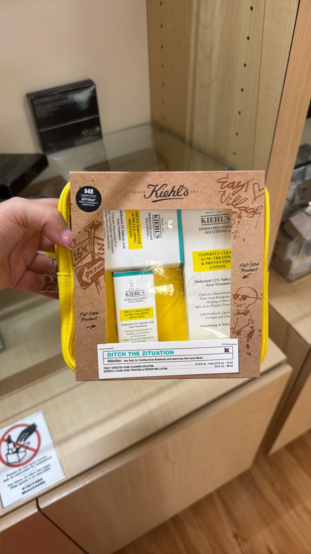Набор для борьбы с акне Kiehl's
